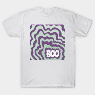 BOO - Morado & Verde T-Shirt